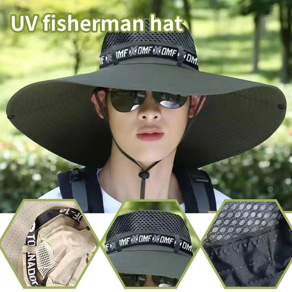 Large summer sun hat