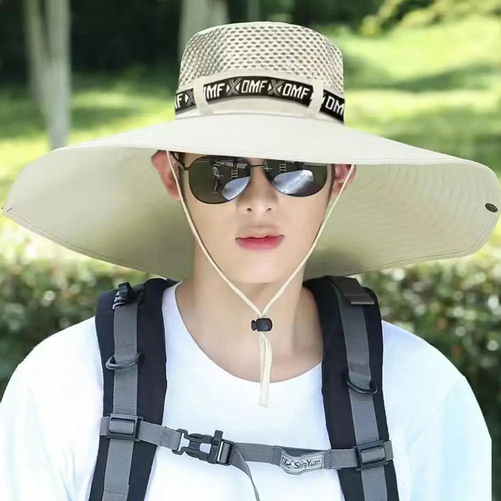 Large summer sun hat