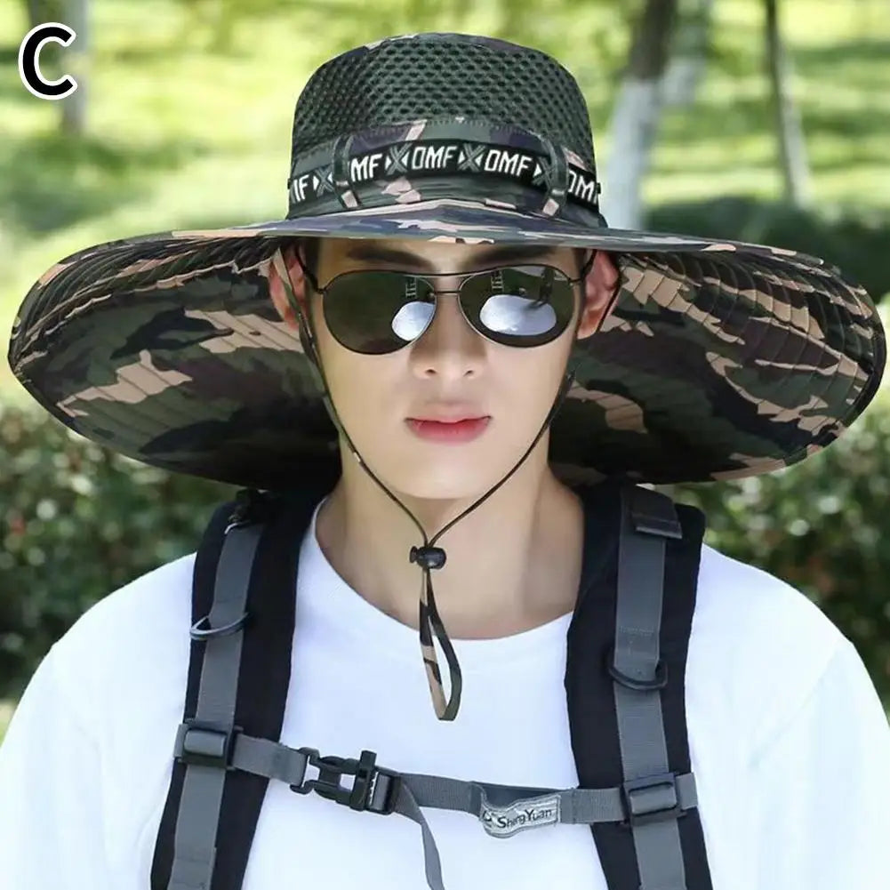 Large summer sun hat