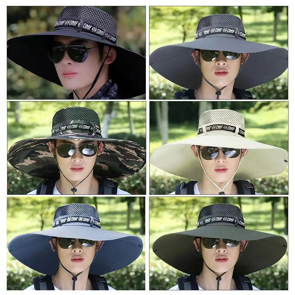 Large summer sun hat