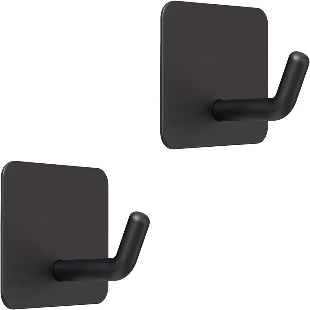 Stainless steel hook with adhesive mounting
