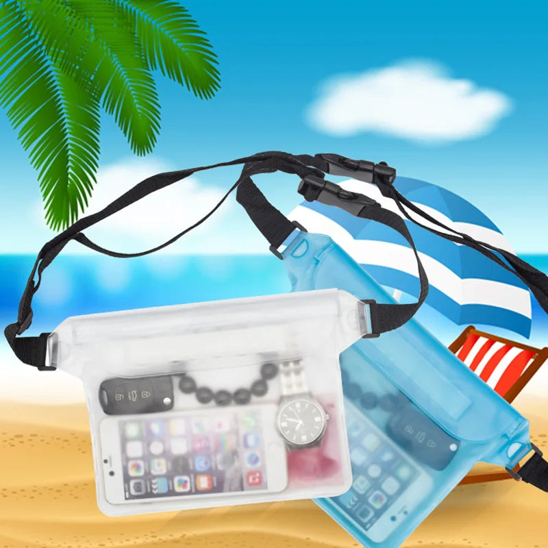 Waterproof mobile phone storage