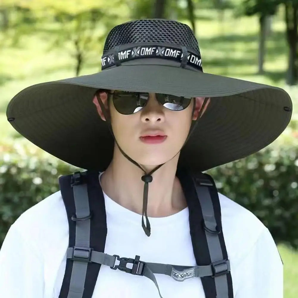 Large summer sun hat