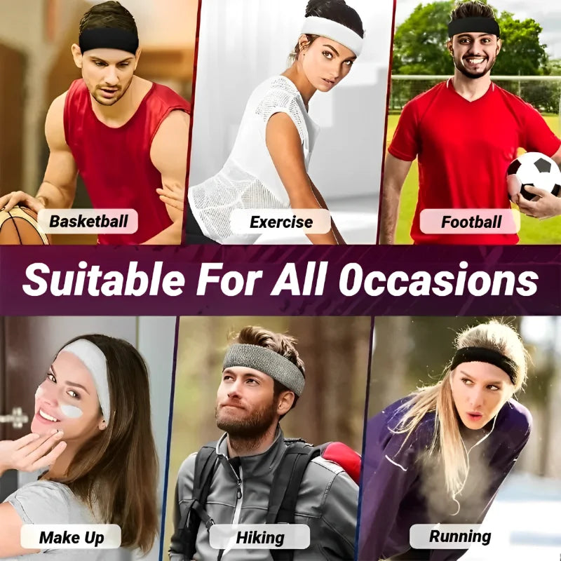 Sporty elastic hairband fashion headbands