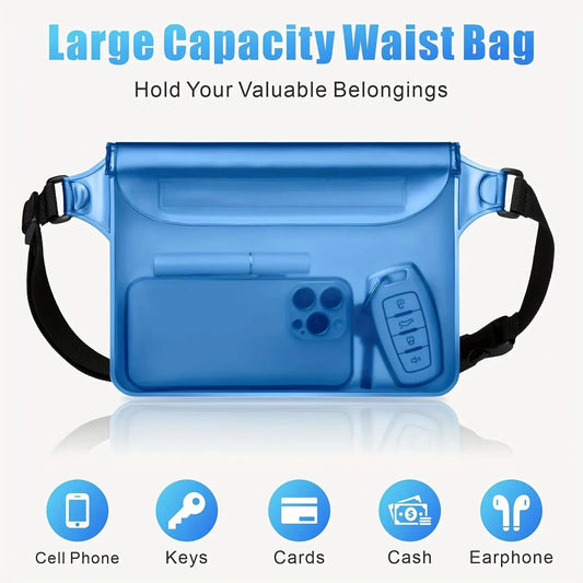 Waterproof mobile phone storage