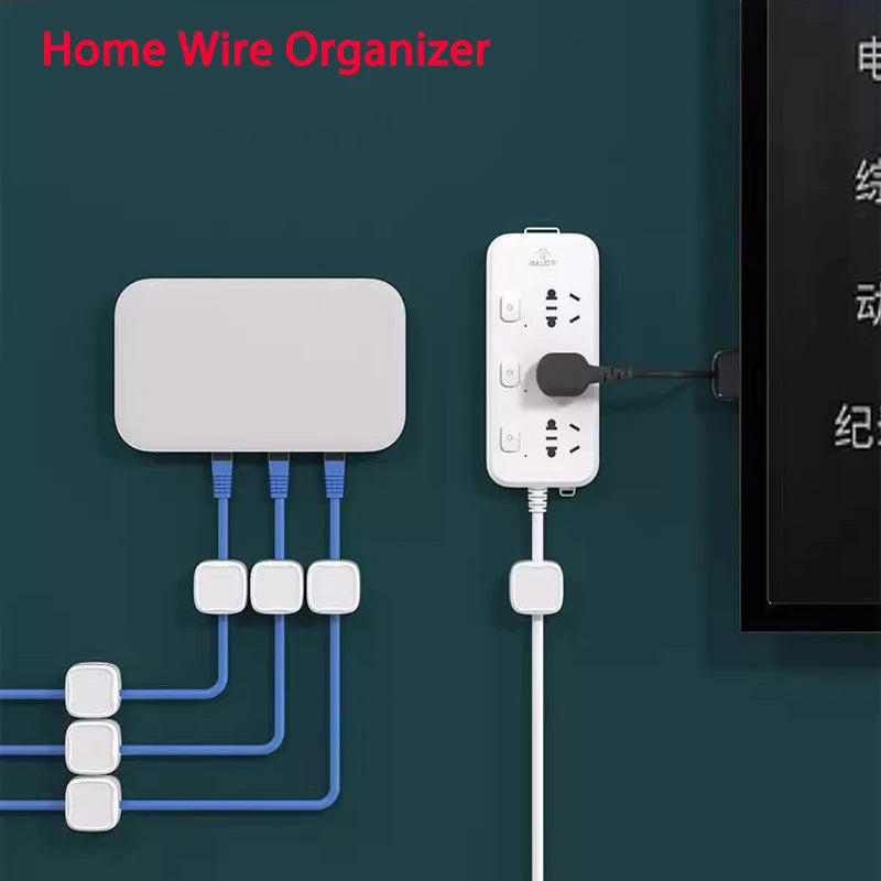 Magnetic cable clip
