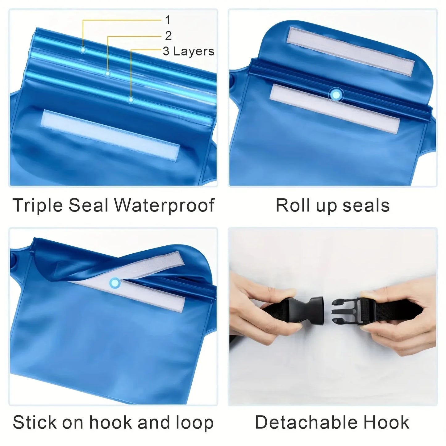 Waterproof mobile phone storage