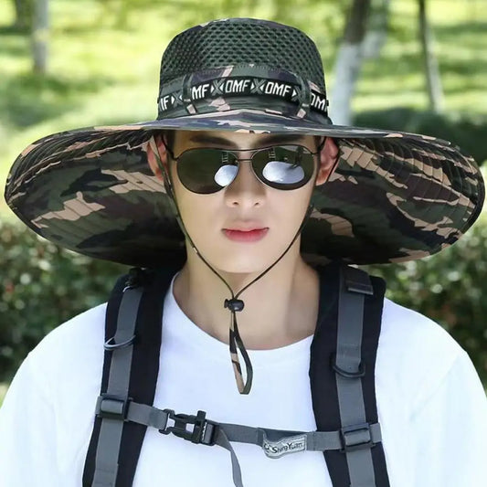 Large summer sun hat