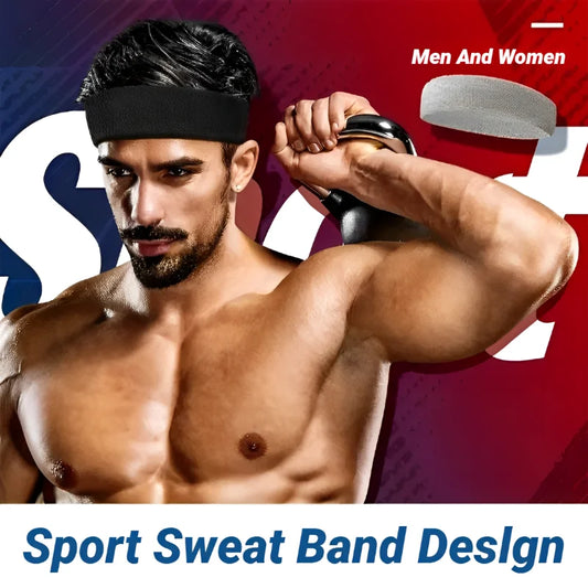 Sporty elastic hairband fashion headbands