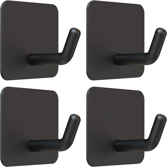 Stainless steel hook with adhesive mounting